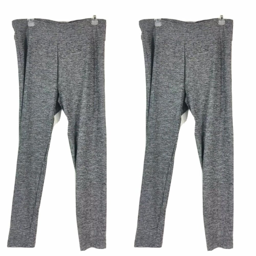 No Boundaries Womens Juniors High Rise Super Soft Leggings XXL 19 Gray 2…